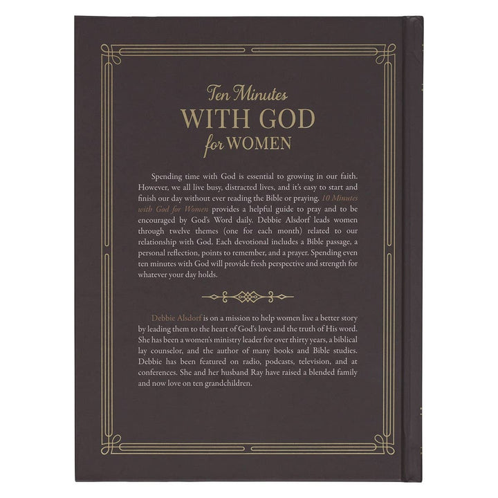 Devotional 10 Minutes with God for Women Hardcover-Accessories-Christian Art Gifts-Shop with Bloom West Boutique, Women's Fashion Boutique, Located in Houma, Louisiana