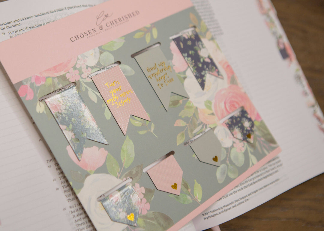 Magnetic Christian Bookmarks | Set of Bible Bookmarks-Accessories-Chosen & Cherished-Shop with Bloom West Boutique, Women's Fashion Boutique, Located in Houma, Louisiana