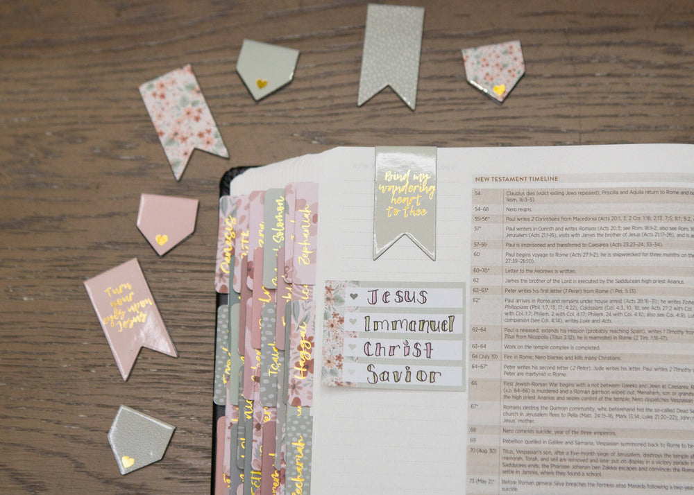 Magnetic Bookmarks for Bible | Christian Bookmarks-Accessories-Chosen & Cherished-Shop with Bloom West Boutique, Women's Fashion Boutique, Located in Houma, Louisiana