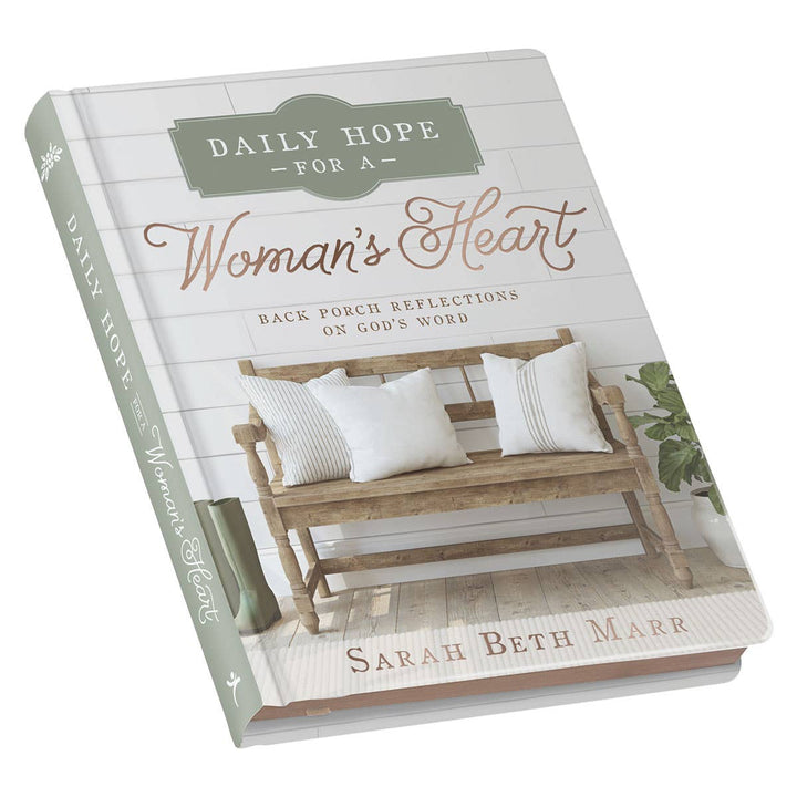 Devotional Daily Hope for a Woman's Heart Hardcover-Bible Accessories-Christian Art Gifts-Shop with Bloom West Boutique, Women's Fashion Boutique, Located in Houma, Louisiana