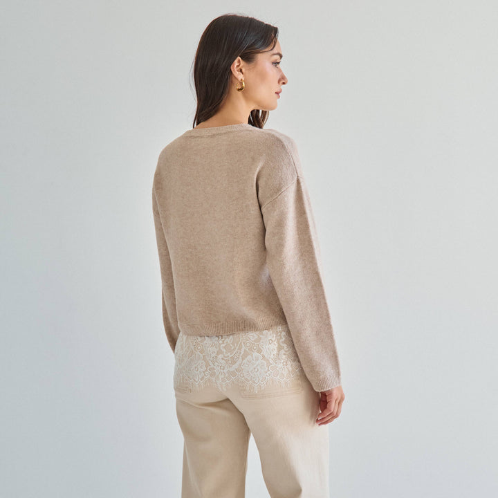 AT3508 Lace sweater-Able-Shop with Bloom West Boutique, Women&