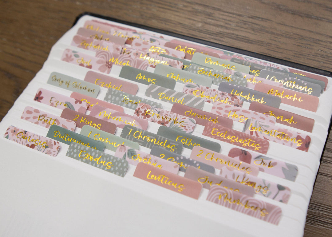 Bible Book Tabs | Pretty Bible Tabs-Accessories-Chosen & Cherished-Shop with Bloom West Boutique, Women's Fashion Boutique, Located in Houma, Louisiana