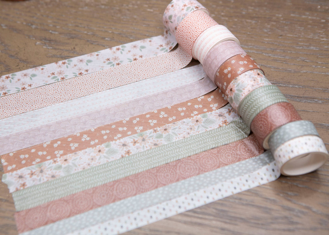 Bible Journaling Washi Tape Set - Fun Floral-Bible Accessories-Chosen & Cherished-Shop with Bloom West Boutique, Women's Fashion Boutique, Located in Houma, Louisiana