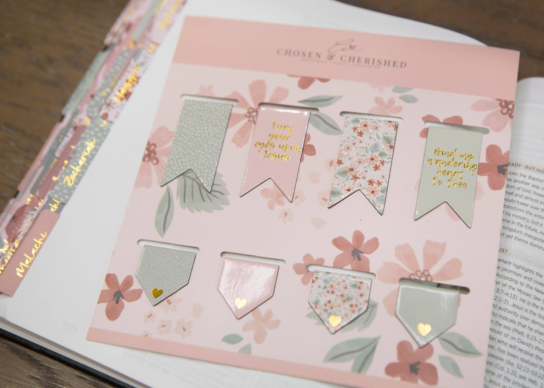 Magnetic Bookmarks for Bible | Christian Bookmarks-Accessories-Chosen & Cherished-Shop with Bloom West Boutique, Women's Fashion Boutique, Located in Houma, Louisiana