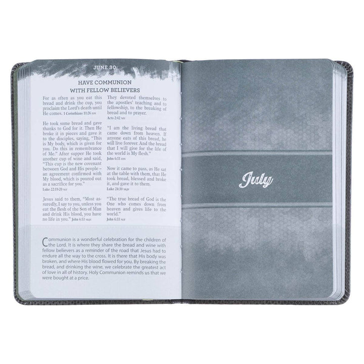 Pocket Bible Devotional for Guys Faux Leather-Bibles & Devotionals-Christian Art Gifts-Shop with Bloom West Boutique, Women's Fashion Boutique, Located in Houma, Louisiana