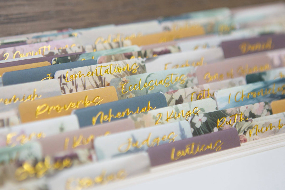Pretty Bible Book Tabs | Bible Tabs-Accessories-Chosen & Cherished-Shop with Bloom West Boutique, Women's Fashion Boutique, Located in Houma, Louisiana