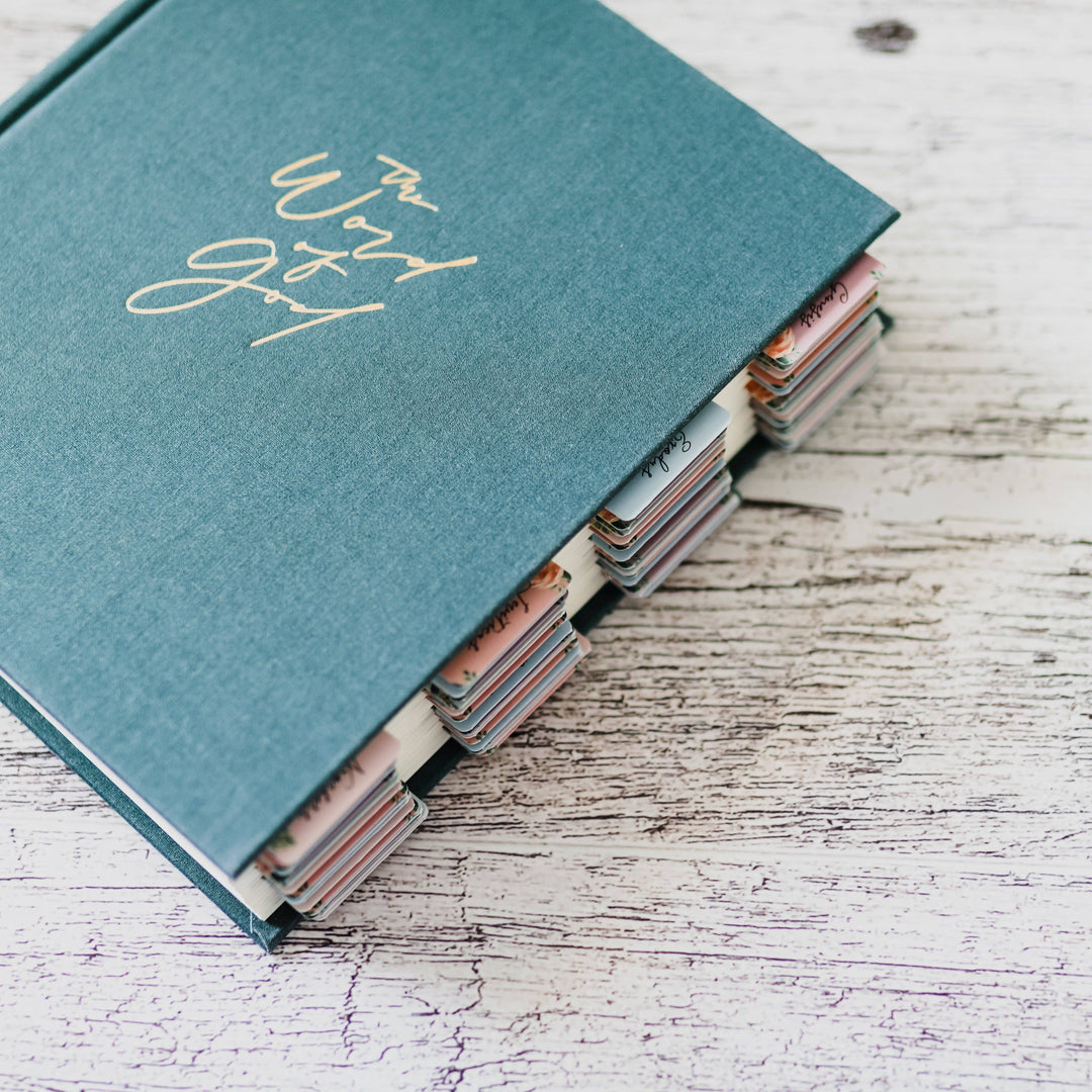 Floral Bible Tabs-Bible Accessories-The Daily Grace Co-Shop with Bloom West Boutique, Women's Fashion Boutique, Located in Houma, Louisiana