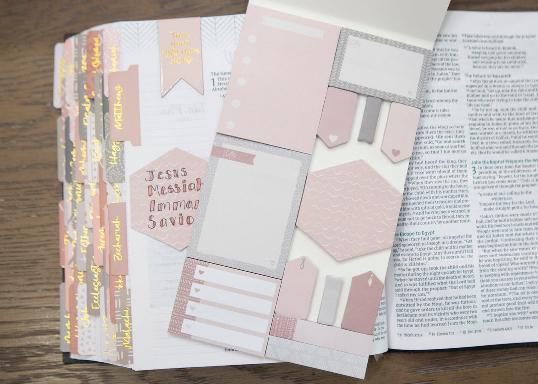 Bible Study Post-It Notes | Selah Bible Study Sticky Note Set-Bible Accessories-Chosen & Cherished-Shop with Bloom West Boutique, Women's Fashion Boutique, Located in Houma, Louisiana
