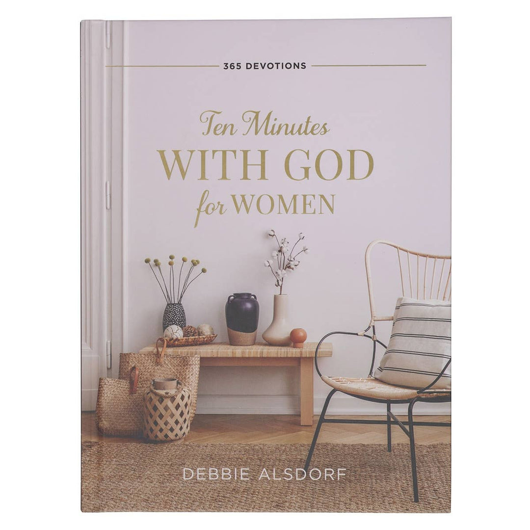 Devotional 10 Minutes with God for Women Hardcover-Accessories-Christian Art Gifts-Shop with Bloom West Boutique, Women's Fashion Boutique, Located in Houma, Louisiana
