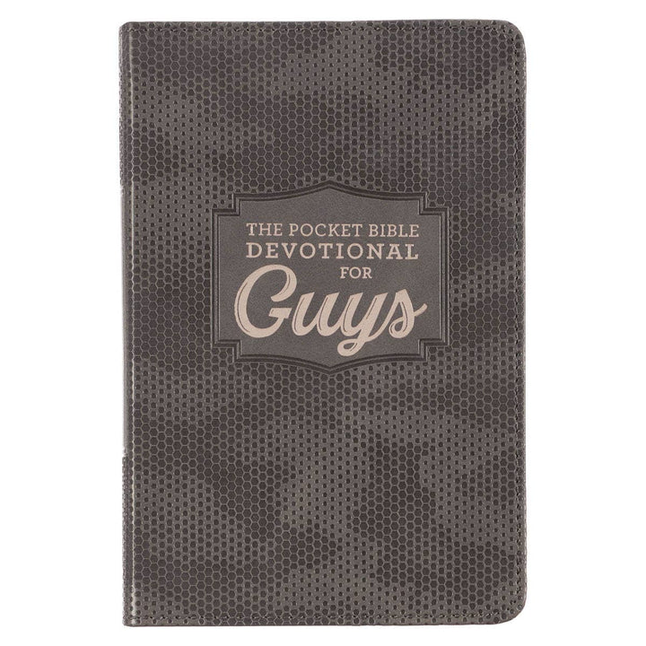 Pocket Bible Devotional for Guys Faux Leather-Bibles & Devotionals-Christian Art Gifts-Shop with Bloom West Boutique, Women's Fashion Boutique, Located in Houma, Louisiana