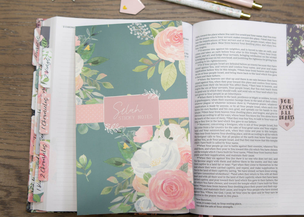 Sticky Notes for Bible | Bible Study Post-It Notes-Chosen & Cherished-Shop with Bloom West Boutique, Women's Fashion Boutique, Located in Houma, Louisiana