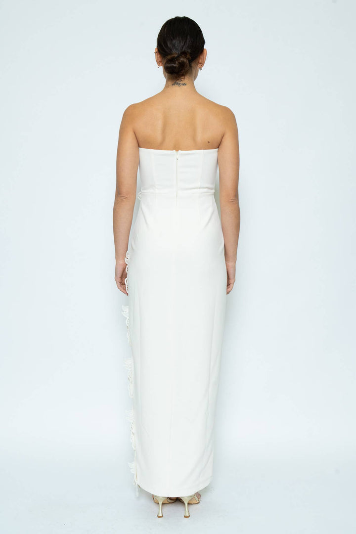 Maison Lueur Sculpted Column Gown PRE-ORDER-Maxi Dresses-Fore Collection-Shop with Bloom West Boutique, Women&