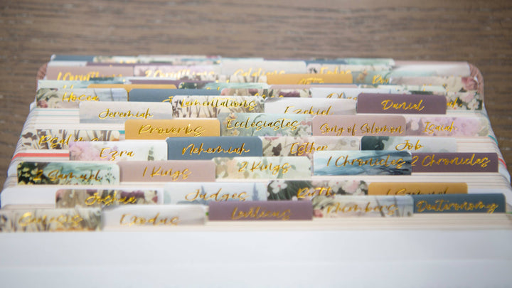 Pretty Bible Book Tabs | Bible Tabs-Accessories-Chosen & Cherished-Shop with Bloom West Boutique, Women's Fashion Boutique, Located in Houma, Louisiana