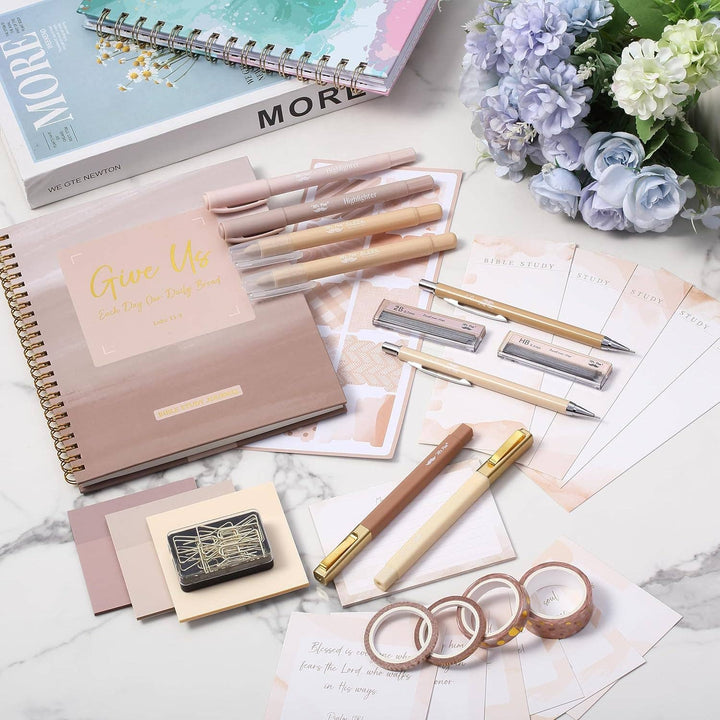 Golden Blush Bible Journaling Kit for Women-Accessories-Mr. Pen-Shop with Bloom West Boutique, Women's Fashion Boutique, Located in Houma, Louisiana
