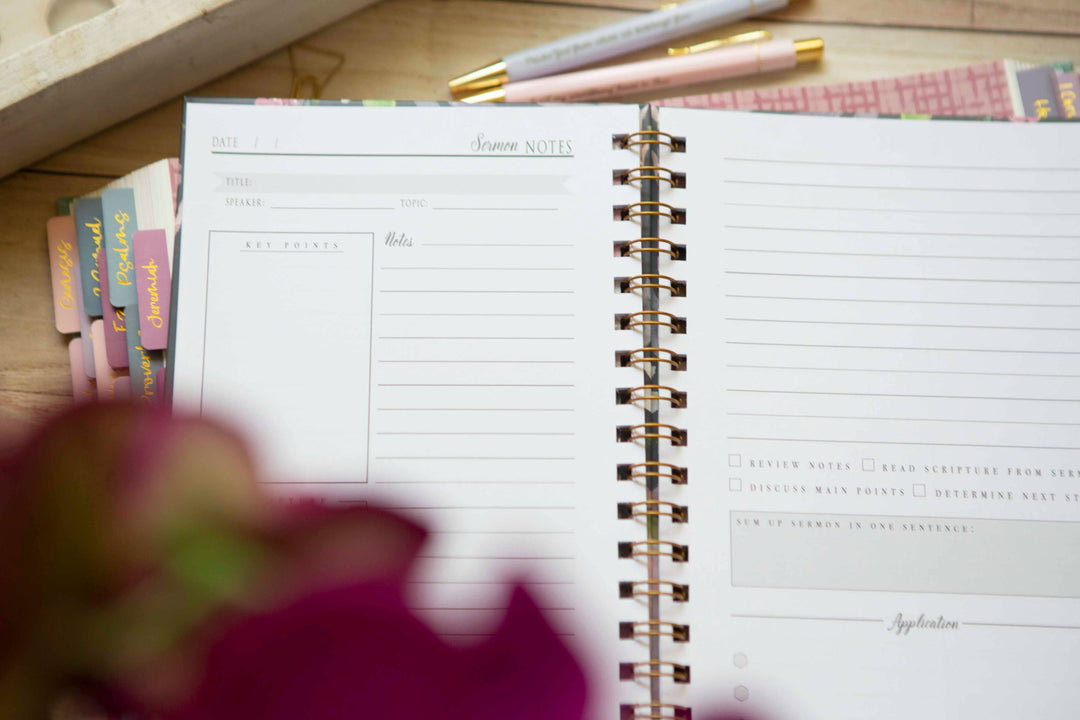 Sermon Notes Journal | Sermon Notebook-Accessories-Chosen & Cherished-Shop with Bloom West Boutique, Women's Fashion Boutique, Located in Houma, Louisiana