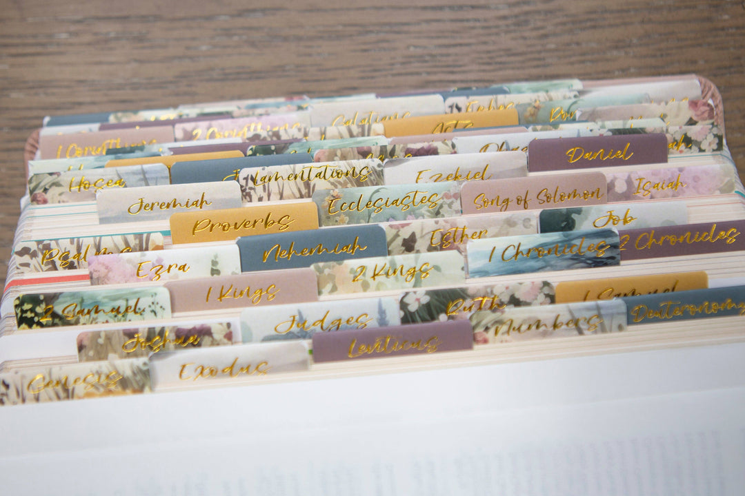 Pretty Bible Book Tabs | Bible Tabs-Accessories-Chosen & Cherished-Shop with Bloom West Boutique, Women's Fashion Boutique, Located in Houma, Louisiana
