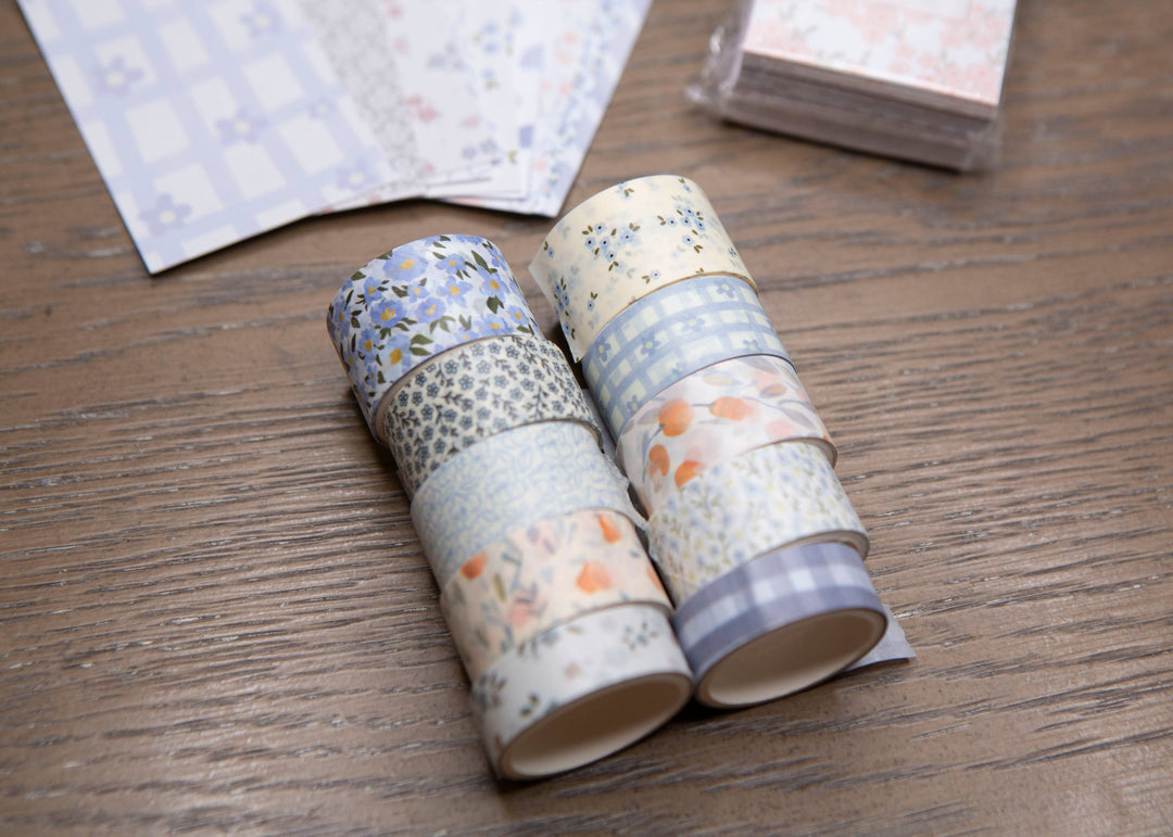 Cute Bible Journaling Washi Tape - Blue-Bible Accessories-Chosen & Cherished-Shop with Bloom West Boutique, Women's Fashion Boutique, Located in Houma, Louisiana