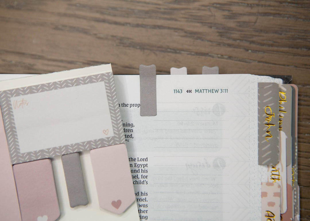 Bible Study Post-It Notes | Selah Bible Study Sticky Note Set-Bible Accessories-Chosen & Cherished-Shop with Bloom West Boutique, Women's Fashion Boutique, Located in Houma, Louisiana