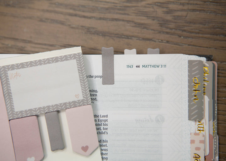 Bible Study Post-It Notes | Selah Bible Study Sticky Note Set-Bible Accessories-Chosen & Cherished-Shop with Bloom West Boutique, Women's Fashion Boutique, Located in Houma, Louisiana
