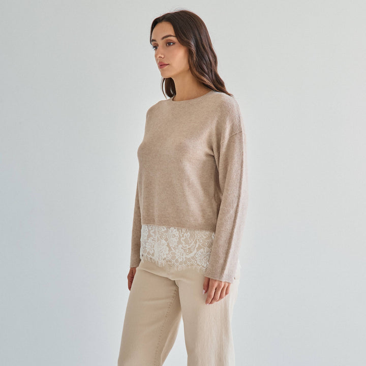 AT3508 Lace sweater-Able-Shop with Bloom West Boutique, Women&