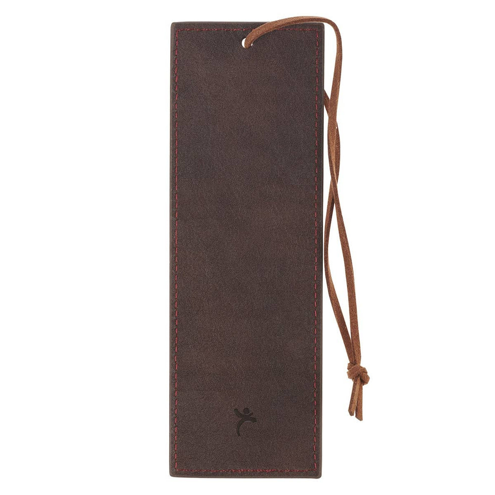 Bookmark Faux Leather Brown Man of God 1 Tim. 6:11-Bible Accessories-Christian Art Gifts-Shop with Bloom West Boutique, Women's Fashion Boutique, Located in Houma, Louisiana