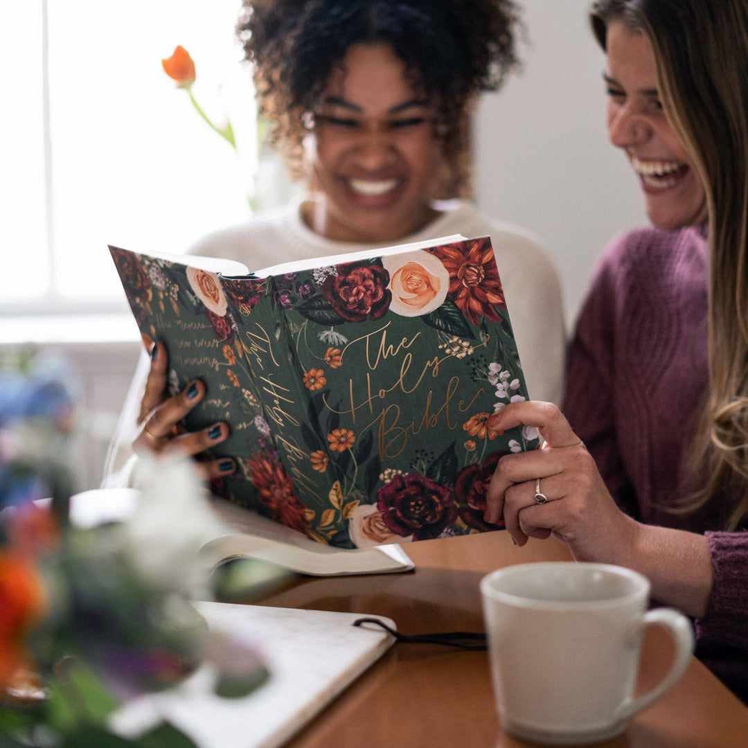 ESV Large Print Journaling Bible : Hollis Theme-Bibles & Devotionals-Hosanna Revival-Shop with Bloom West Boutique, Women's Fashion Boutique, Located in Houma, Louisiana