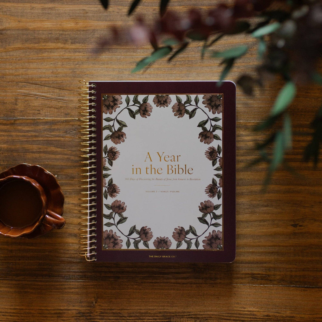 A Year in the Bible | 365 Days of Discovering the Beauty of Jesus from Genesis to Revelation | Volume 2-Accessories-The Daily Grace Co-Shop with Bloom West Boutique, Women's Fashion Boutique, Located in Houma, Louisiana