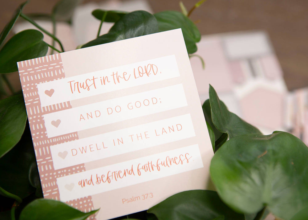Bible Verse Cards on Trusting God-Bible Accessories-Chosen & Cherished-Shop with Bloom West Boutique, Women's Fashion Boutique, Located in Houma, Louisiana