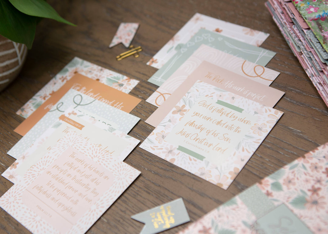 Bible Verse Cards | God's Faithfulness Scripture Cards-Bible Accessories-Chosen & Cherished-Shop with Bloom West Boutique, Women's Fashion Boutique, Located in Houma, Louisiana