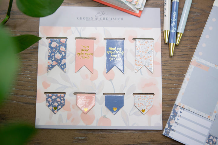 Bible Bookmarks | Magnetic Bookmarks for Bible-Chosen & Cherished-Shop with Bloom West Boutique, Women's Fashion Boutique, Located in Houma, Louisiana