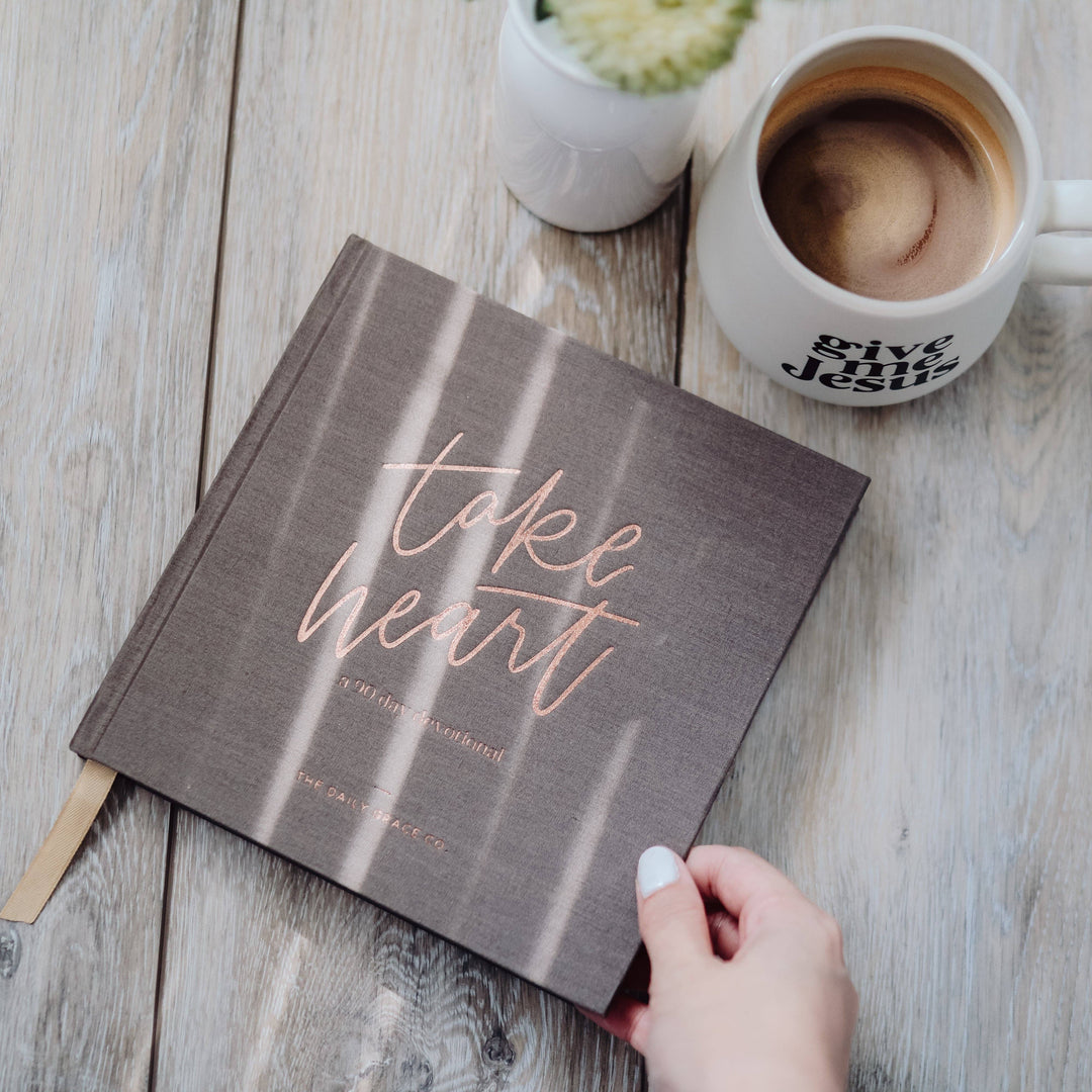 Take Heart | A 90-Day Devotional-Accessories-The Daily Grace Co-Shop with Bloom West Boutique, Women's Fashion Boutique, Located in Houma, Louisiana