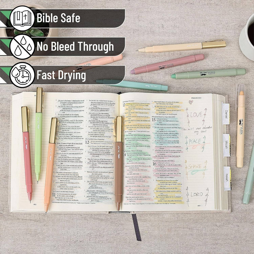 Mr. Pen Gel Highlighters & Pens - 12 Pack No Bleed-Accessories-Mr. Pen-Shop with Bloom West Boutique, Women's Fashion Boutique, Located in Houma, Louisiana