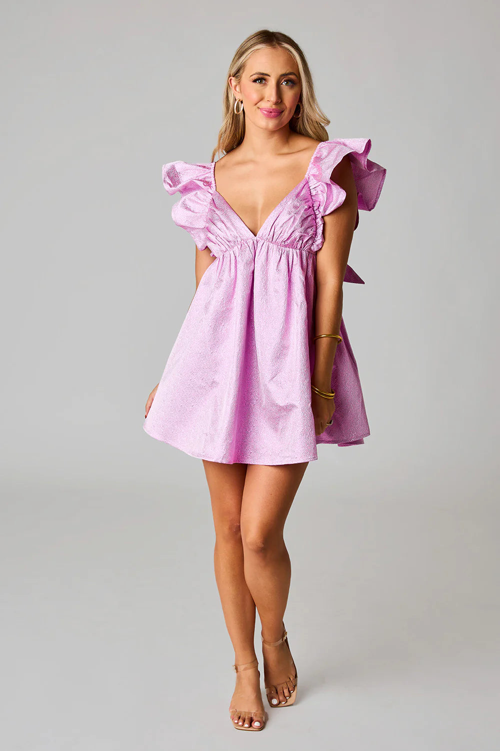 Penny Lilac Dress-Dresses-Bloom West Boutique-Shop with Bloom West Boutique, Women's Fashion Boutique, Located in Houma, Louisiana