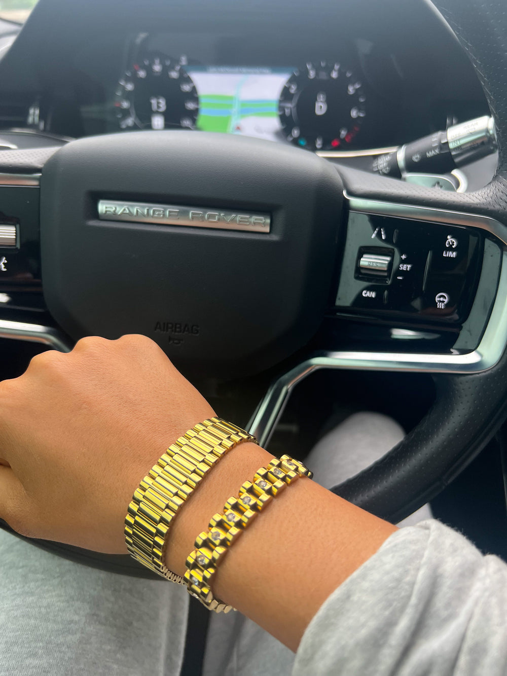 THICK GOLD WATCH BAND-WATCH BAND-Chansuttpearls-Shop with Bloom West Boutique, Women's Fashion Boutique, Located in Houma, Louisiana