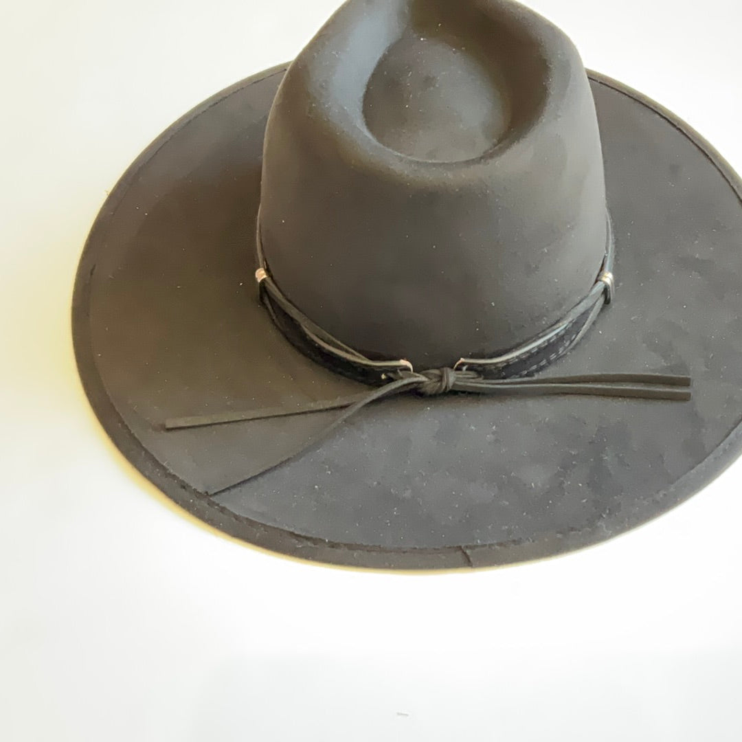 Black Hat-Hats-Bloom West Boutique-Shop with Bloom West Boutique, Women's Fashion Boutique, Located in Houma, Louisiana
