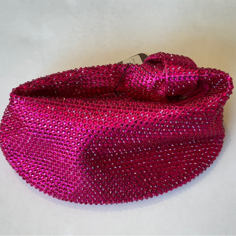 Bling Hattie Bag Hot Pink-Handbags-Bloom West Boutique-Shop with Bloom West Boutique, Women's Fashion Boutique, Located in Houma, Louisiana