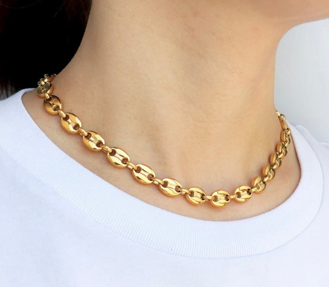COFFEE BEAN NECKLACE-Necklace-Chansuttpearls-Shop with Bloom West Boutique, Women&