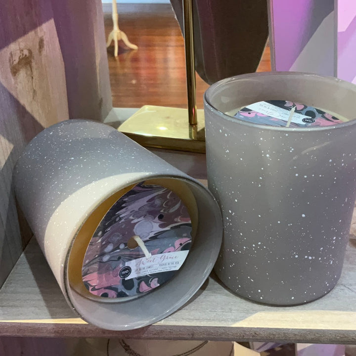 NO 45 Grey candle-Home Fragrances-Sweet Grace-Shop with Bloom West Boutique, Women's Fashion Boutique, Located in Houma, Louisiana