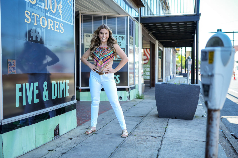 Holly High Rise Super Skinny Jeans-Pants-Bloom West Boutique-Shop with Bloom West Boutique, Women's Fashion Boutique, Located in Houma, Louisiana