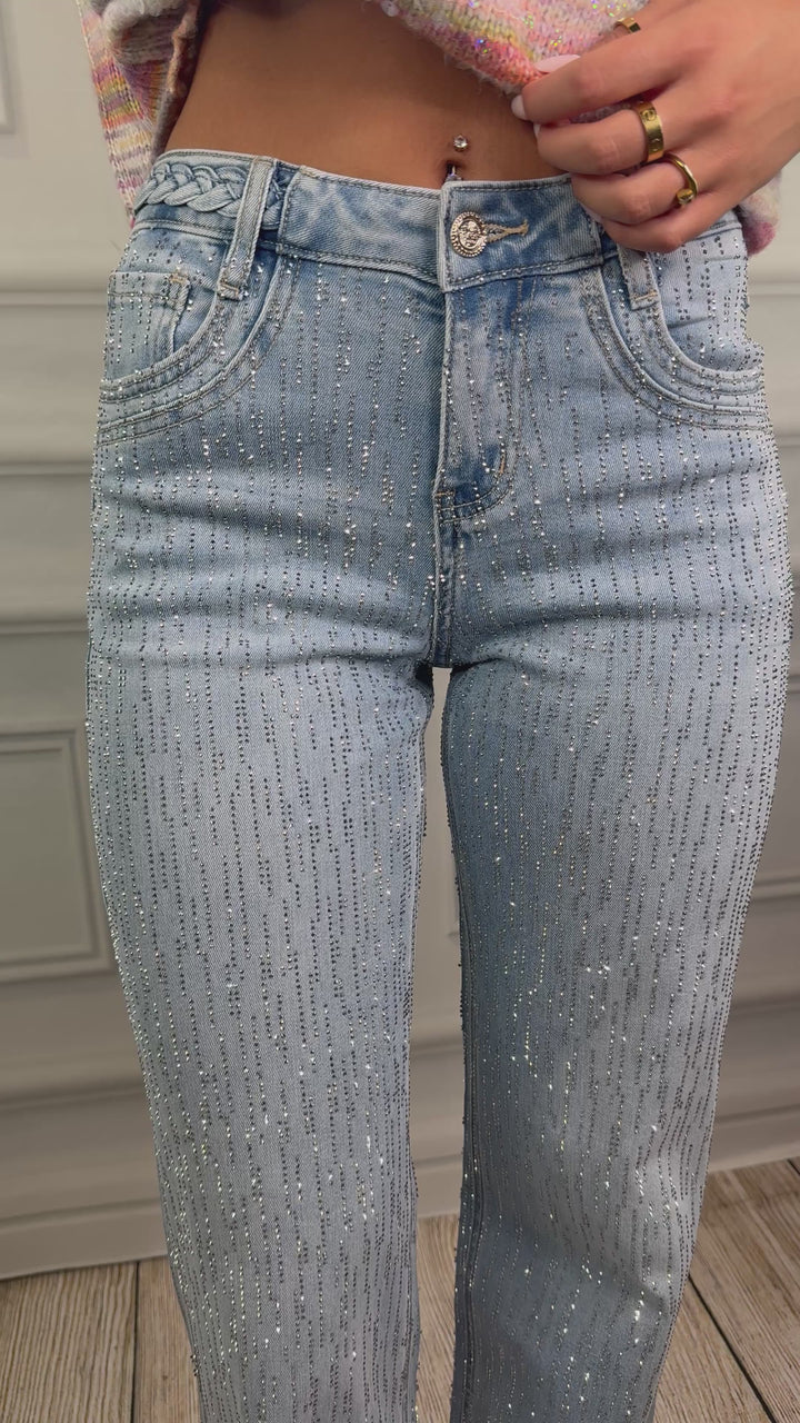 “Shimmer Down, Nah” Jeans