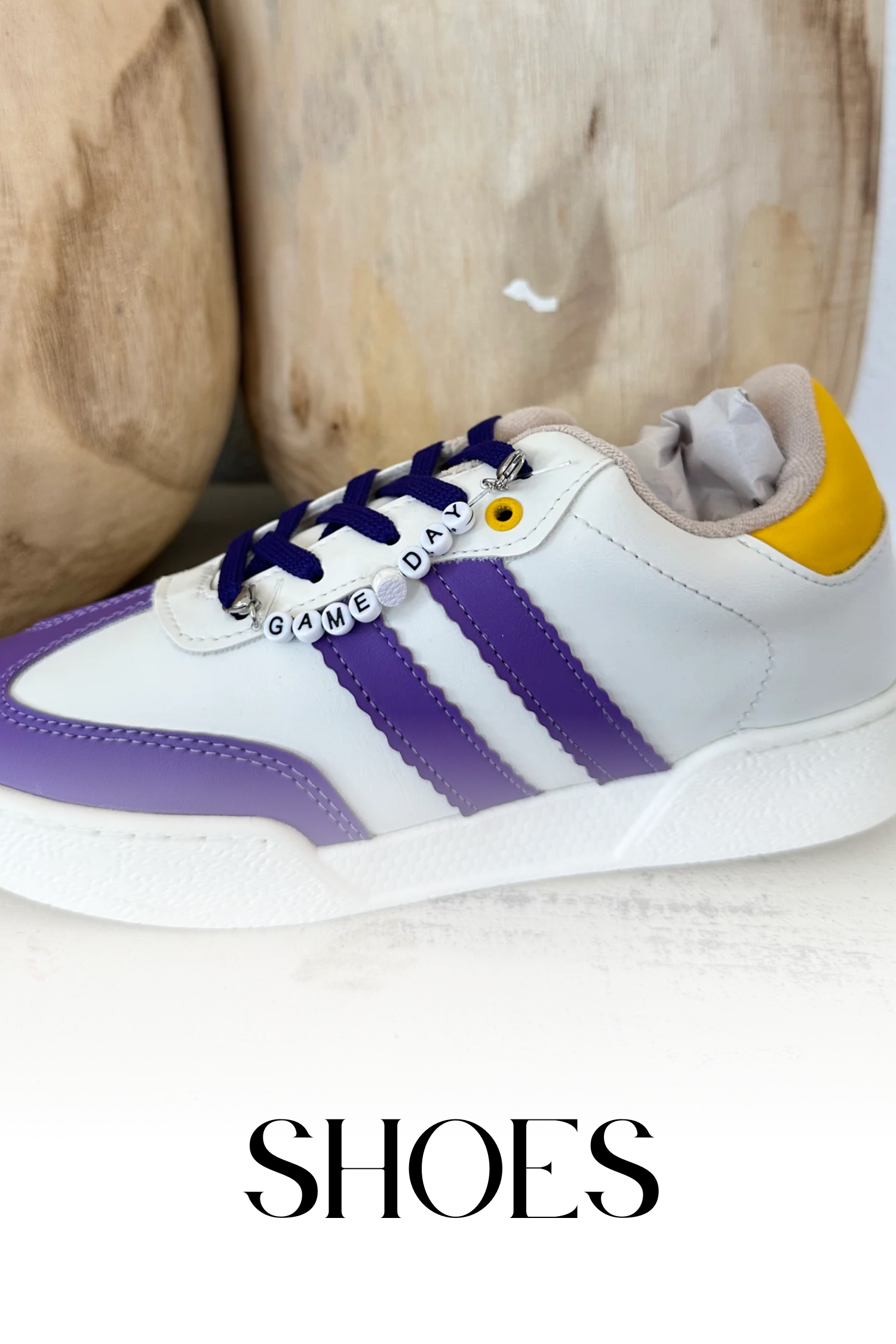 Game Day Purple Sneakers | Shoes Collection | Bloom West Boutique | Houma, LA