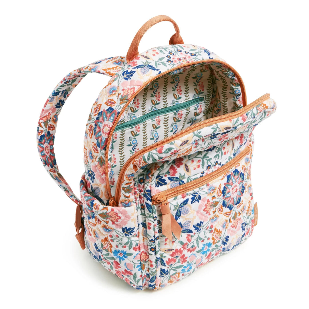 Vera Bradley Women S Recycled Cotton Small Backpack, Enchanted Mandala-Handbags-Vera Bradley-Shop with Bloom West Boutique, Women's Fashion Boutique, Located in Houma, Louisiana