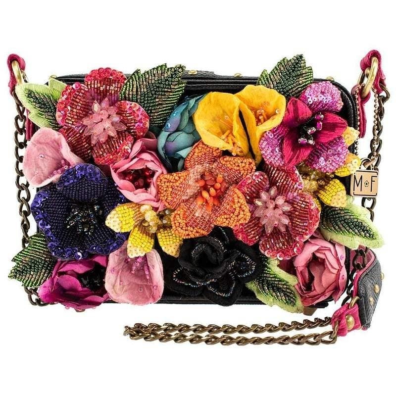 Blooming Beauty Embellished Floral Crossbody Handbag-Handbags-Mary Frances-Shop with Bloom West Boutique, Women's Fashion Boutique, Located in Houma, Louisiana